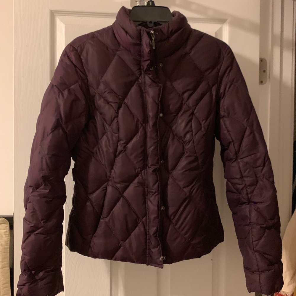 Eddie Bauer Premium Goose Down Jacket Puffy Coat S